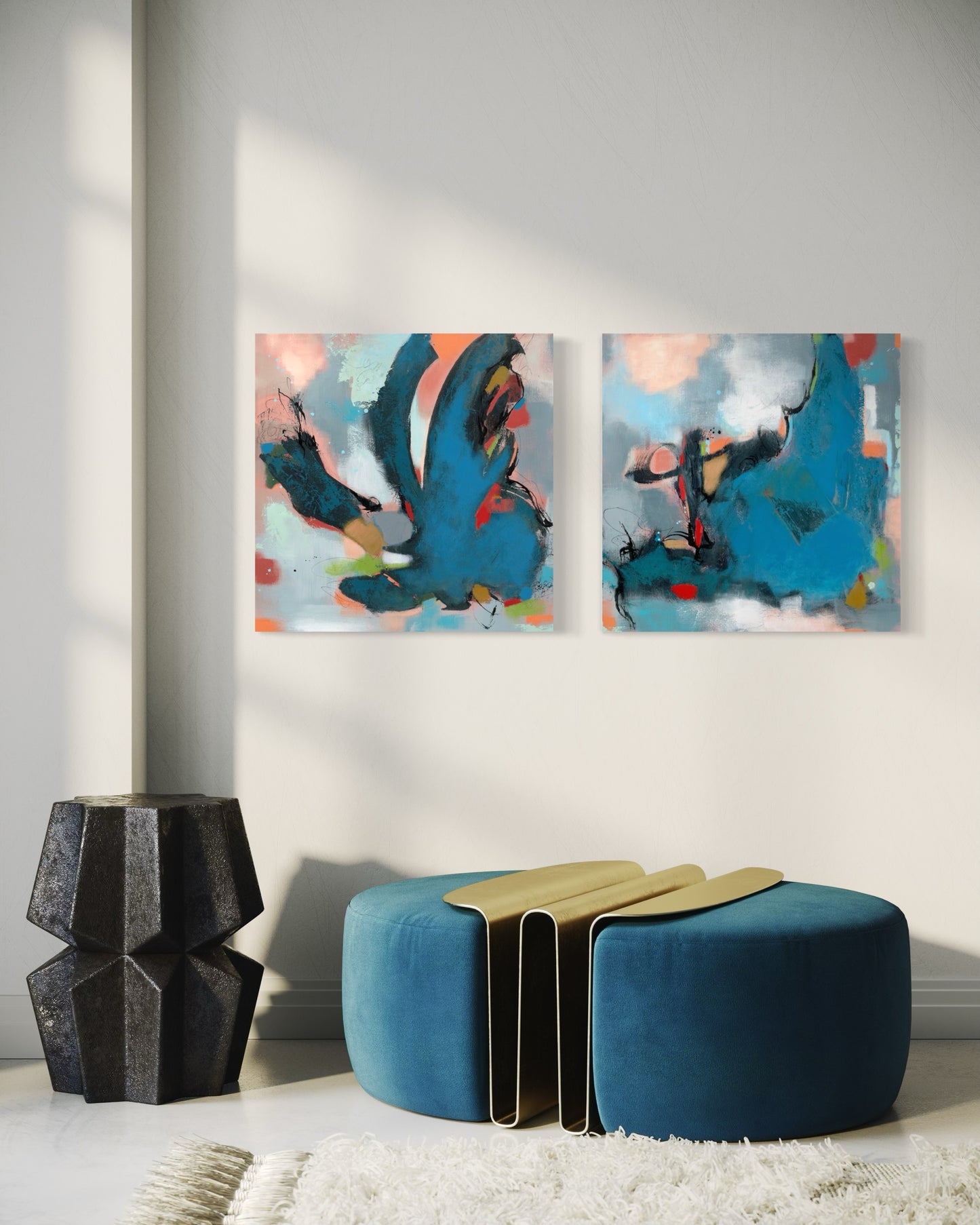 Sky Diptych: Sell the Sky